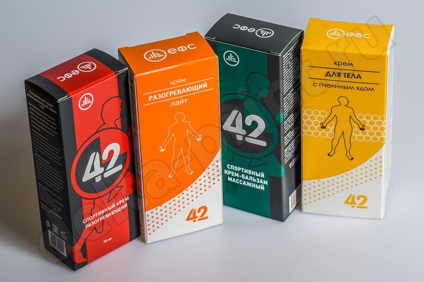 Картонная упаковка для медицинских кремов